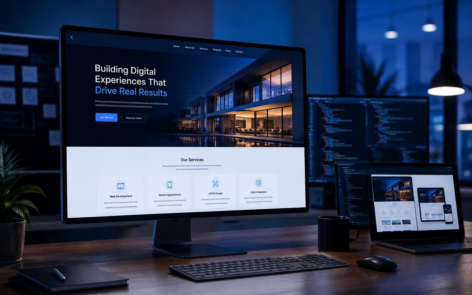 Modern Business Website